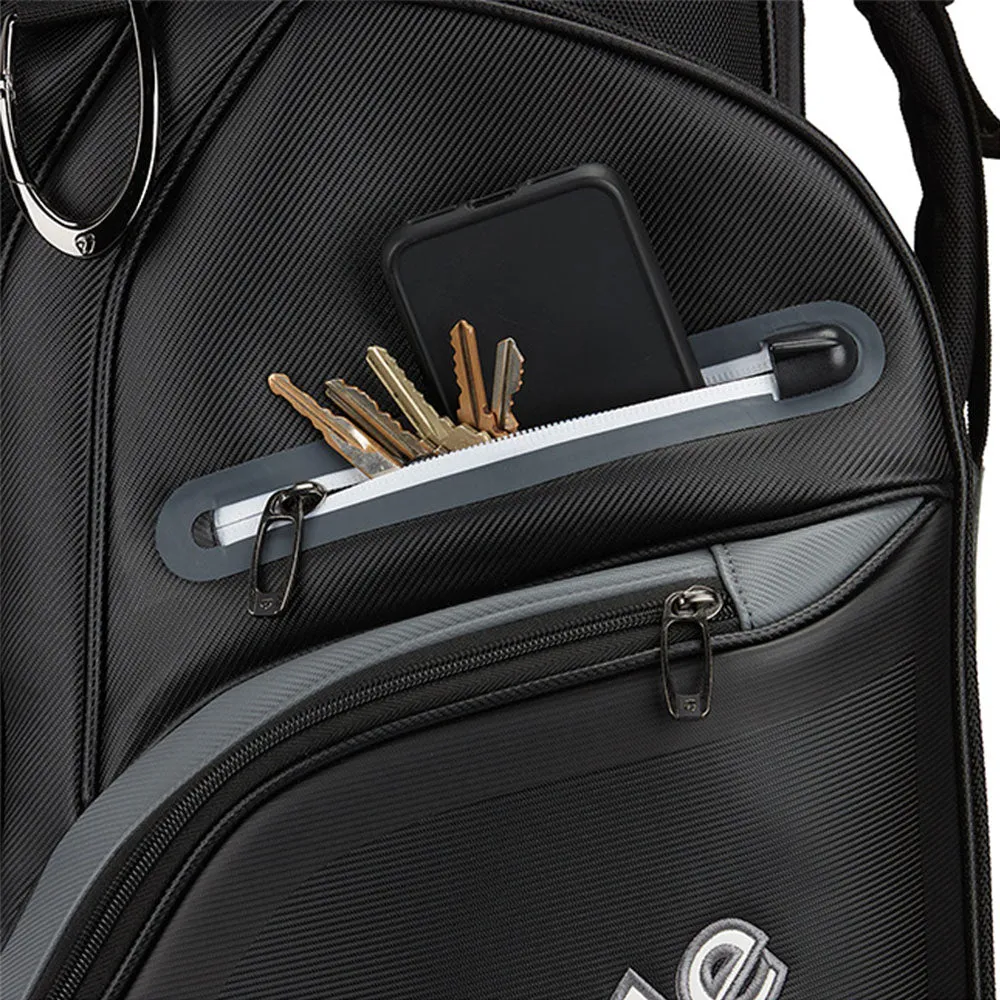 TaylorMade Deluxe Cart Bag - Black/Grey, Golf putter for beginners, Golf shoe travel bag, TaylorMade golf clubs