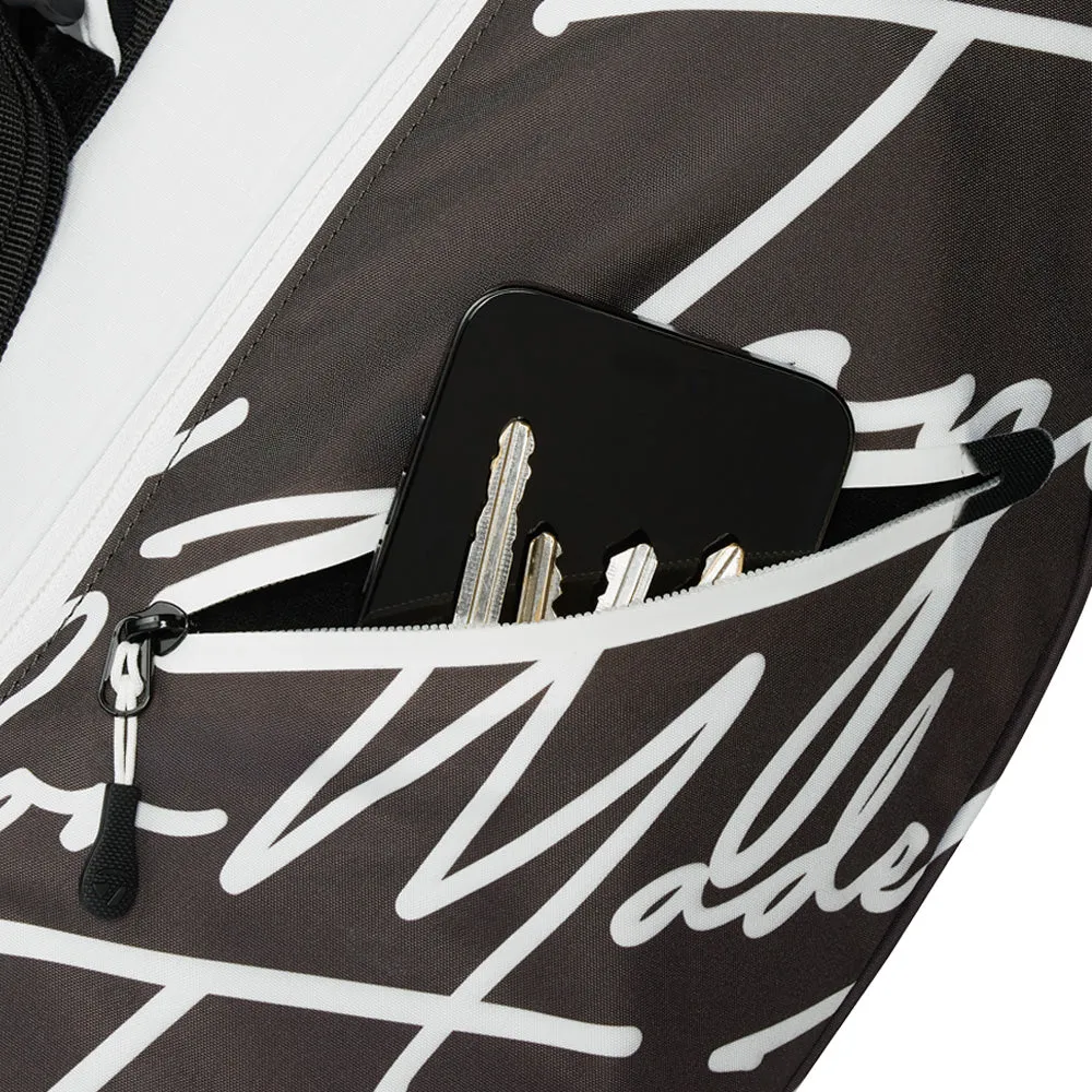 TaylorMade Flextech Carry Stand Bag - Script Icon, Golf ball retriever, Golf bag rain cover