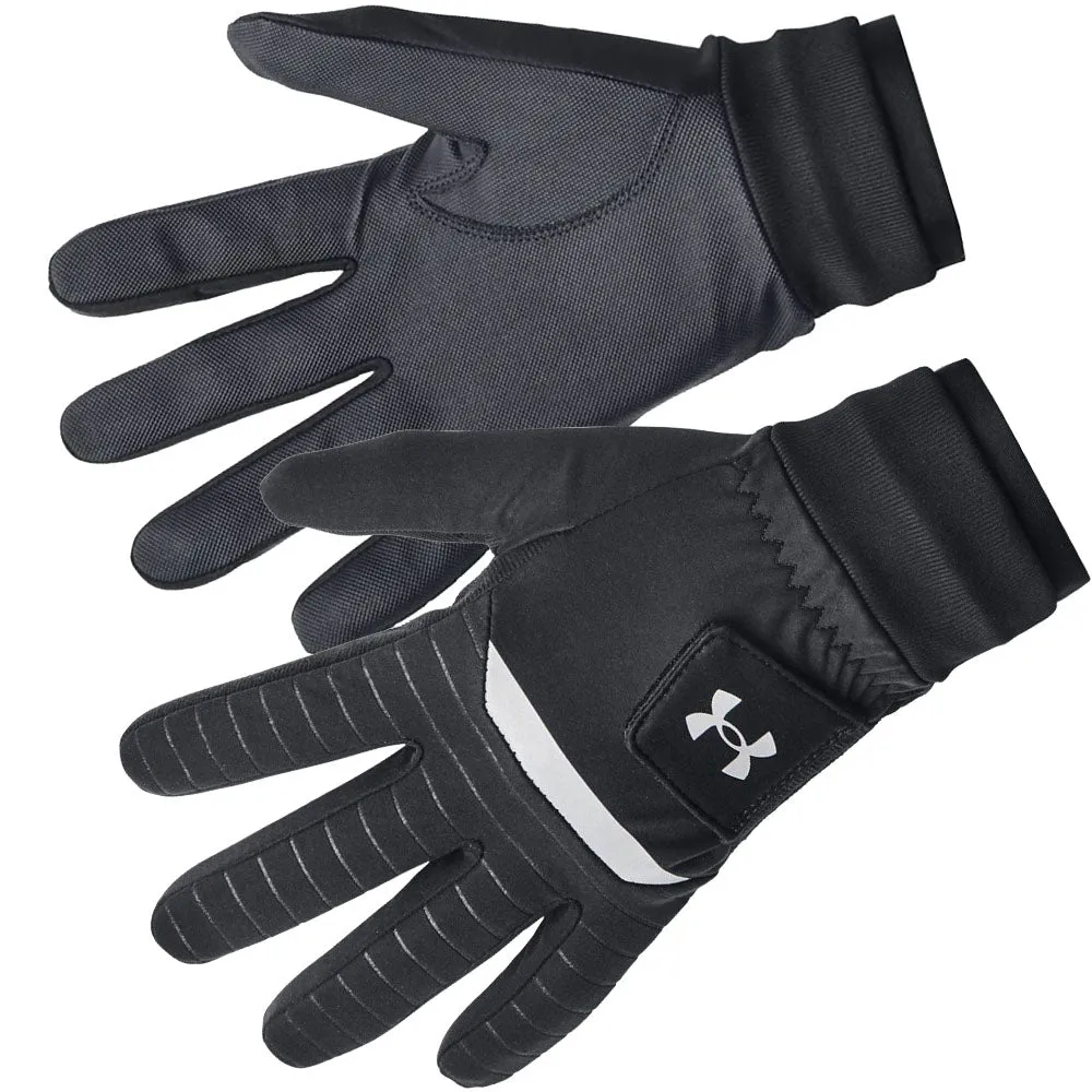 You Deserve This Under Armour ColdGear Infrared Golf Gloves (Pair) - Black/Pitch Grey Fan Favorite, Adidas golf shoes, Cobra AeroJet driver, Golf gloves for men