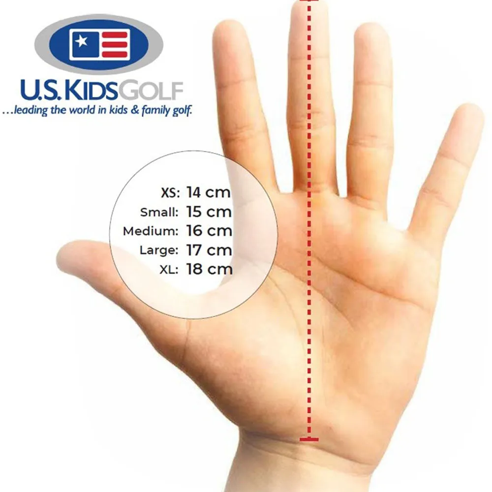 U.S Kids Golf Junior GG4 Glove, Cadet size golf gloves