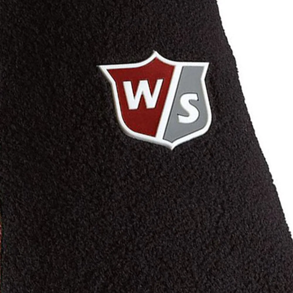 Wilson Staff Winter Microfiber Suede Golf Gloves (Pair) - Black, Golf vest for men