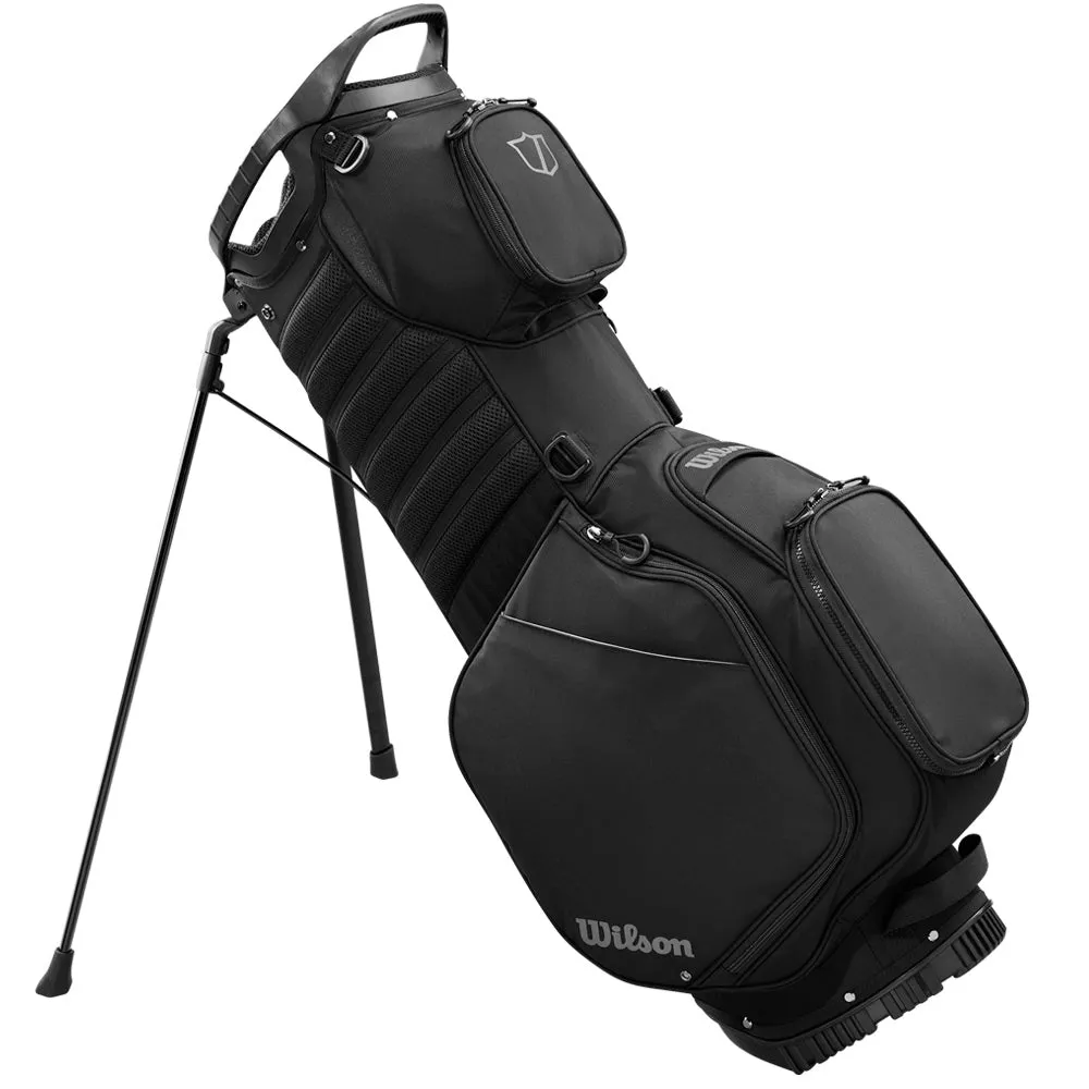 Wilson Talus Stand 14 Bag - Black/Black, Golf practice balls