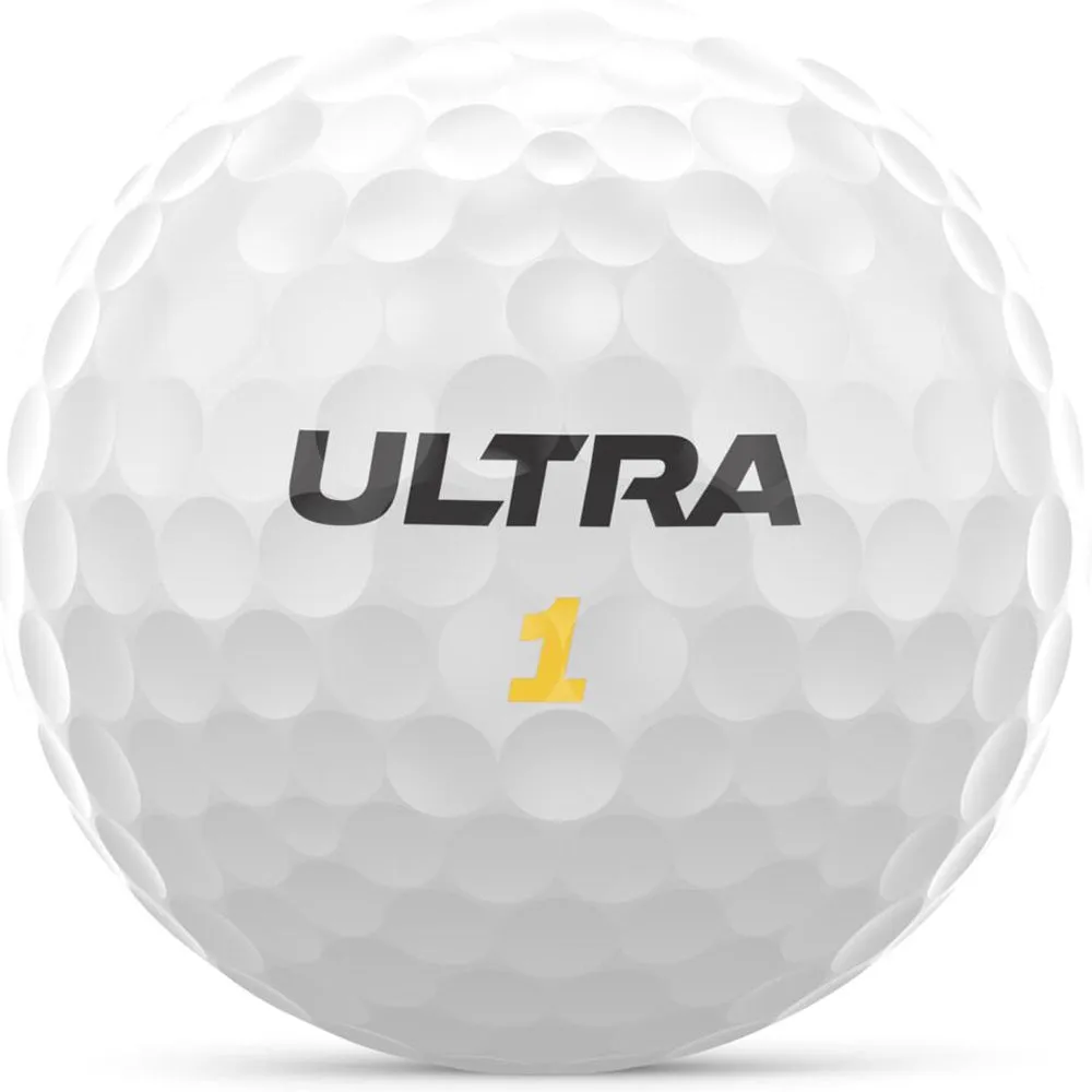 Wilson Ultra Distance Balls - 15 Pack - White, Golf ball finder glasses, Novelty golf head covers, SPF 50 golf shirts