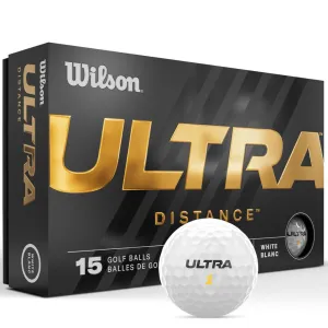 You Deserve This Wilson Ultra Distance Balls - 15 Pack - White Everyones Talking, Breathable golf pants, Adidas golf shoes