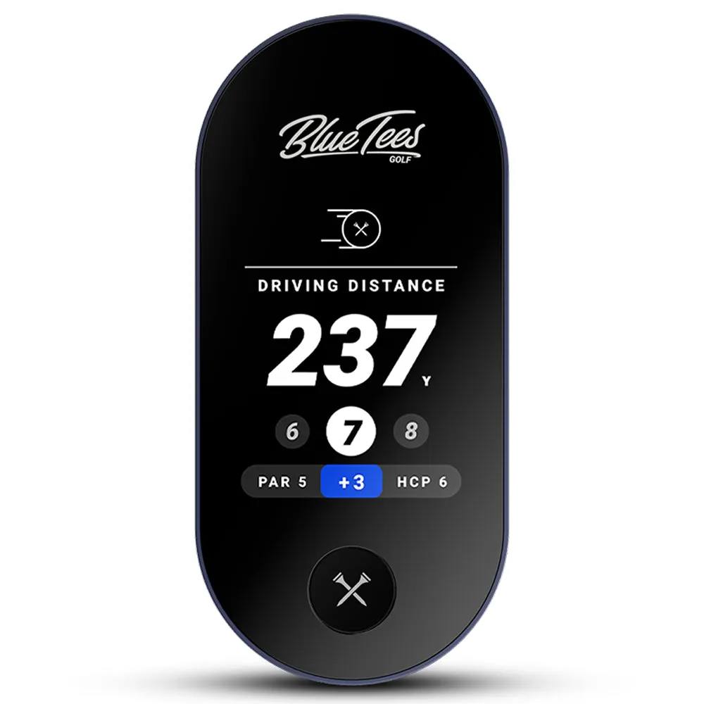 Blue Tees The Ringer GPS Handheld - Navy, Low compression golf balls, Waterproof golf shoes