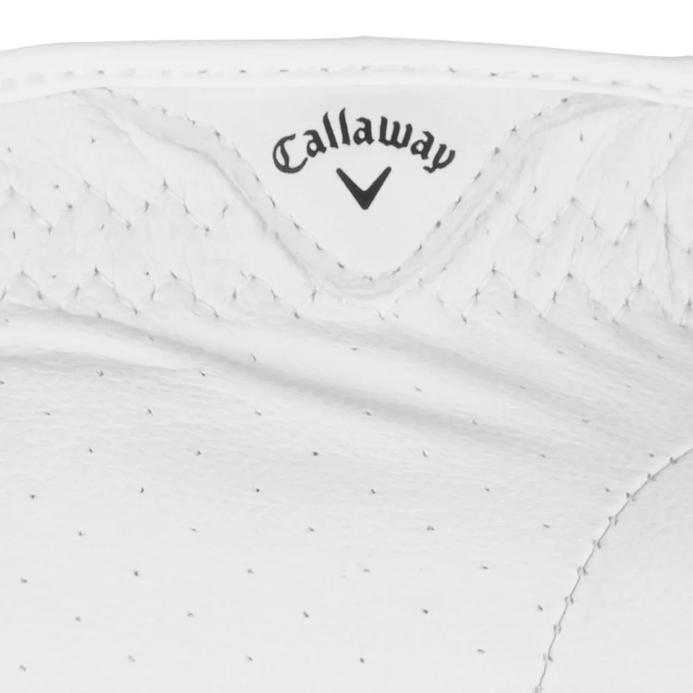 Callaway Ladies Fusion Golf Glove - White, Spikeless golf shoes