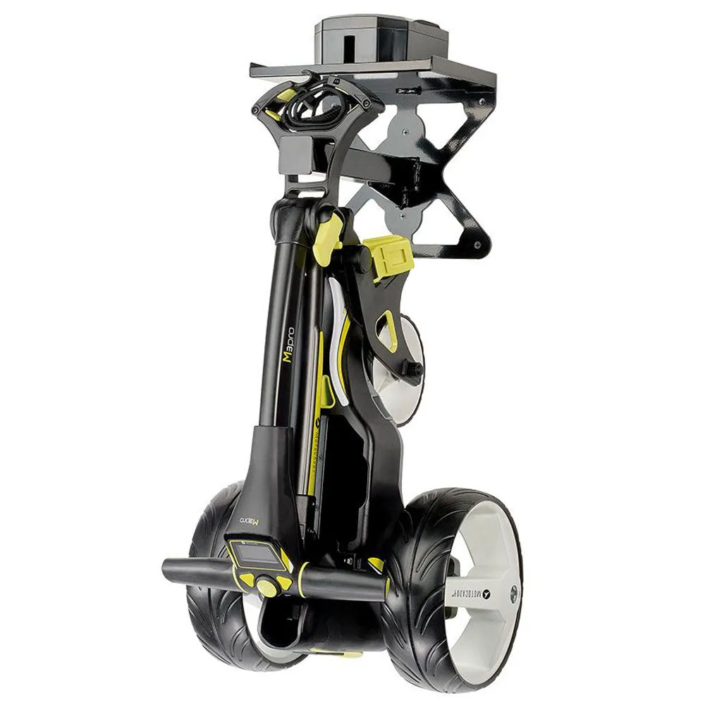 Motocaddy - M-Series Caddy Rack, Golf stretching straps, Golf chipping net