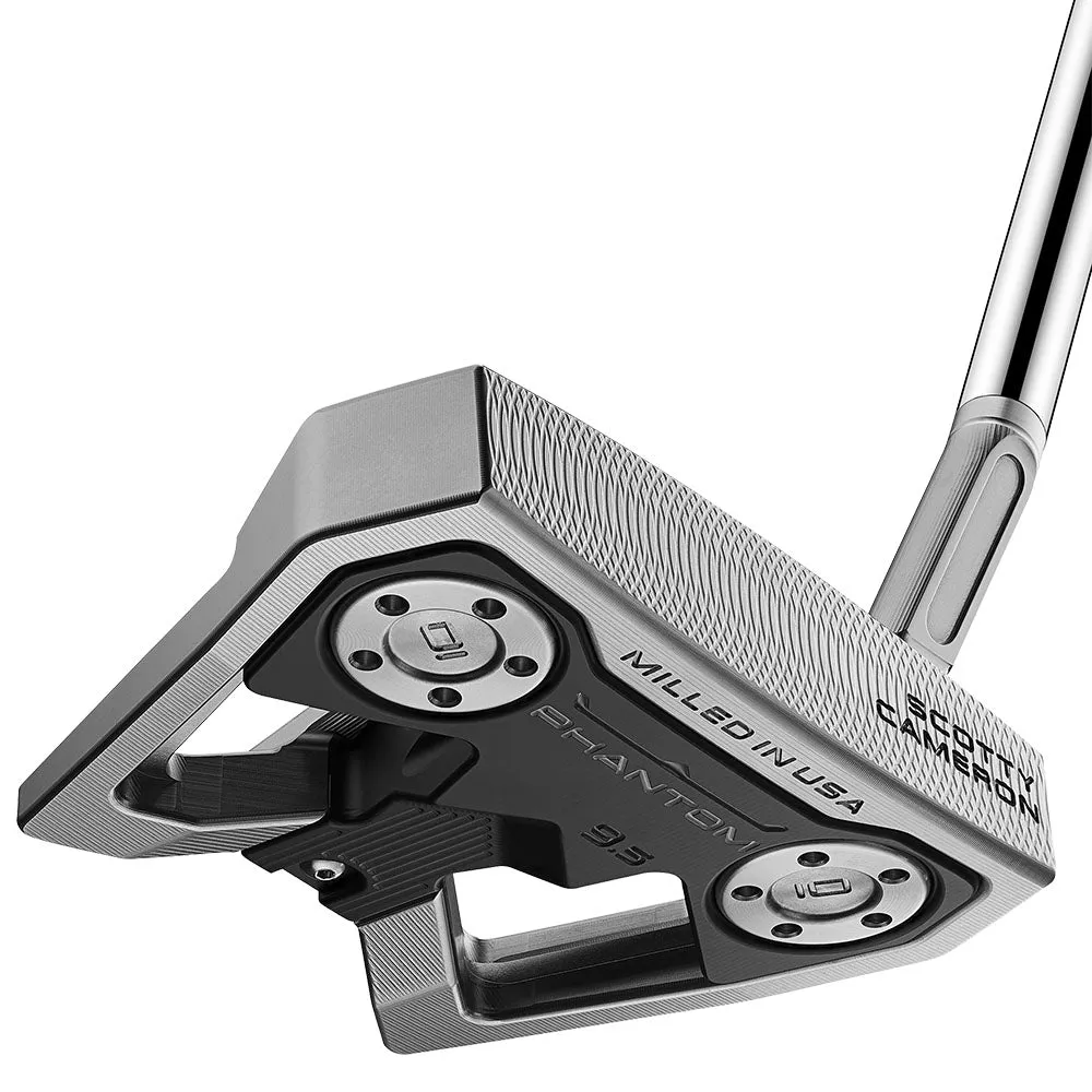 Scotty Cameron Phantom 9.5 Putter, Nike Air Zoom golf shoes, Leather golf gloves
