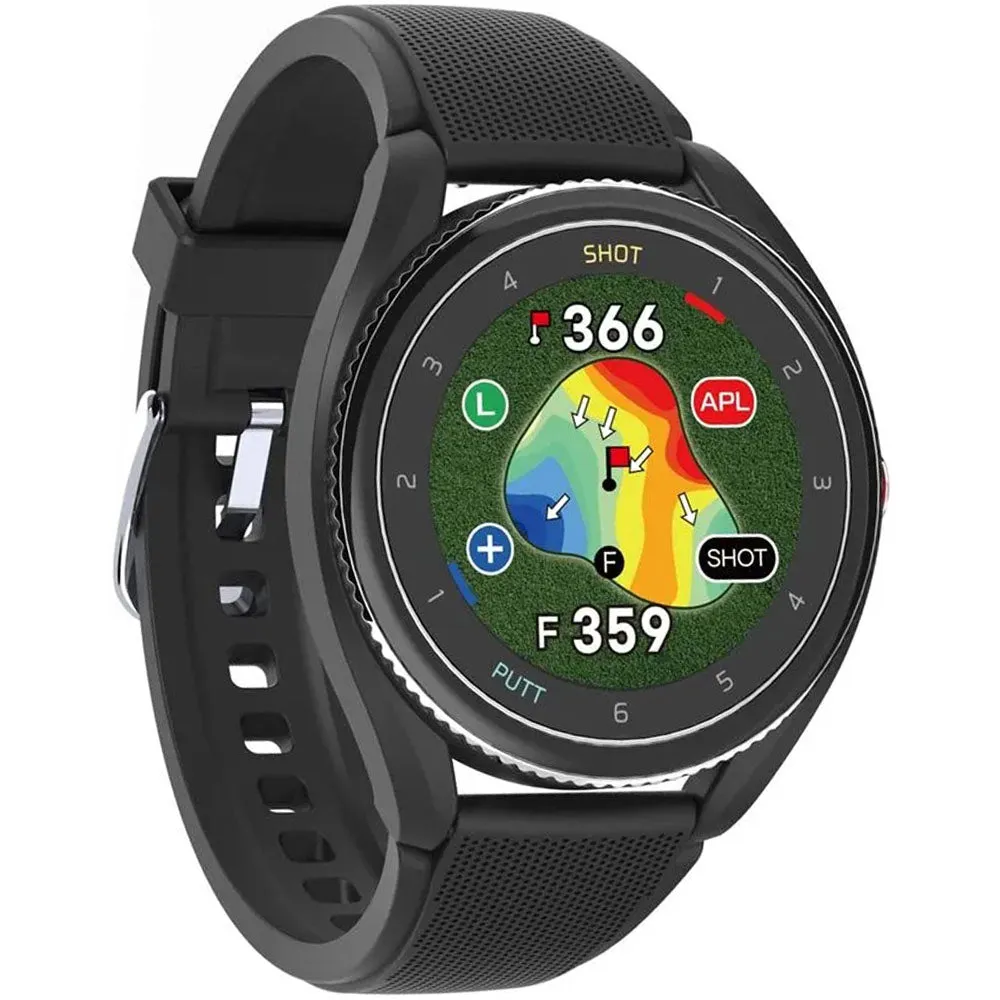 Voice Caddie T9 Golf GPS Rangefinder Watch - Black, Golf cleats replacement, Waterproof golf bag cover, Golf shoes for plantar fasciitis