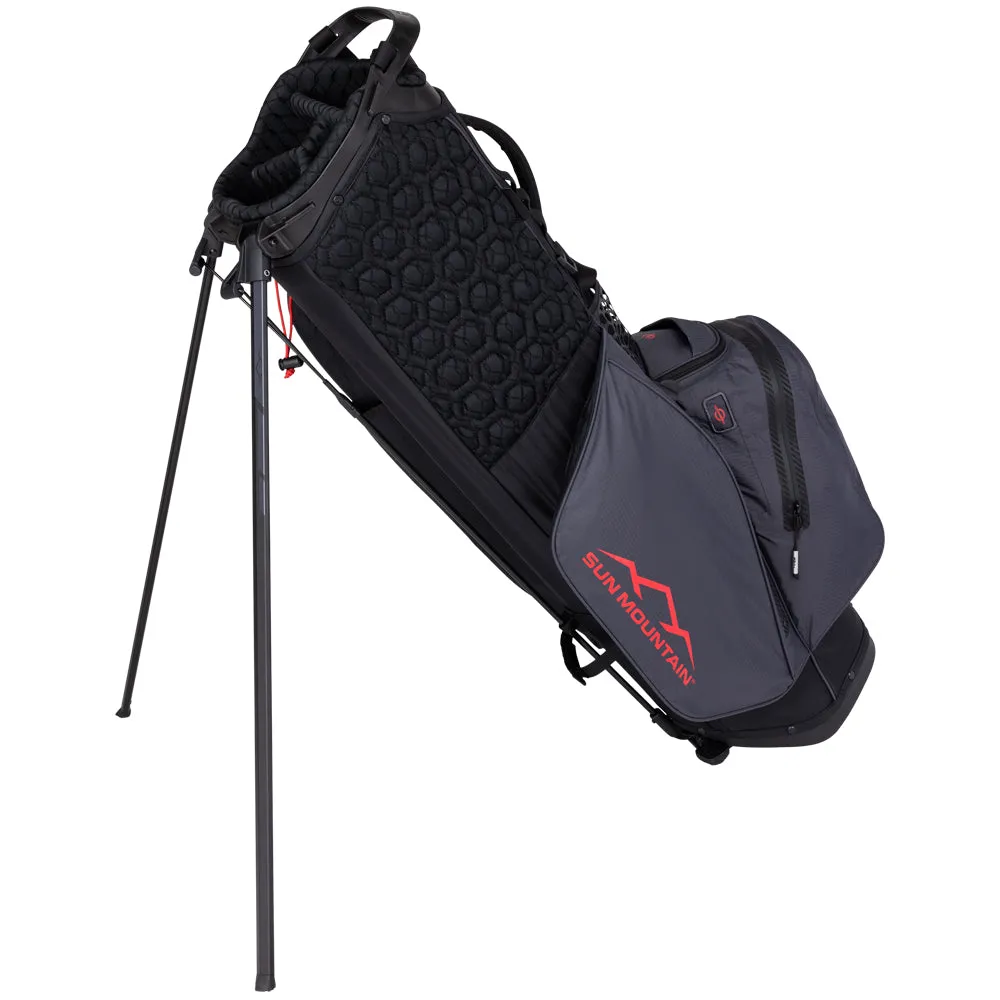 Sun Mountain H2NO Lite Waterproof Stand Bag - Black/Steel/Red, Waterproof golf bag cover, Golf club sets under $500