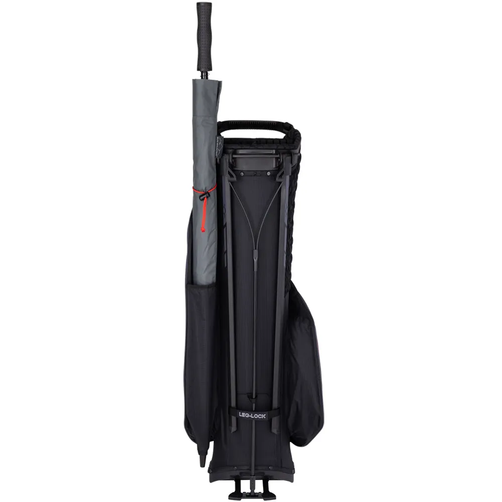 Sun Mountain H2NO Lite Waterproof Stand Bag - Black/Steel/Red, Clearance golf clubs