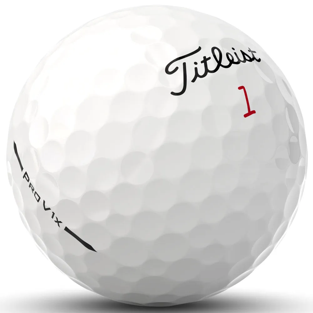 Titleist Pro V1x Golf Balls - White - 3-Ball Sleeve, Waterproof golf bag cover, Golf tournament prizes, Golf balls for distance