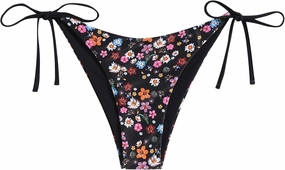 ZAFUL Bikini Bottoms for Women Tie Side String Bathing Suit Bottoms High Cut Swimsuit Bottom