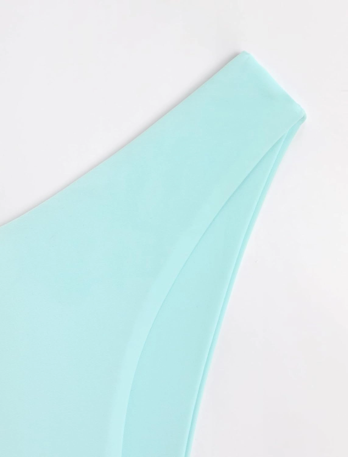 ZAFUL O Ring Bandeau Bikini Sets for Women Sexy Strapless Swimsuits 2 Piece High Cut Bathing Suit