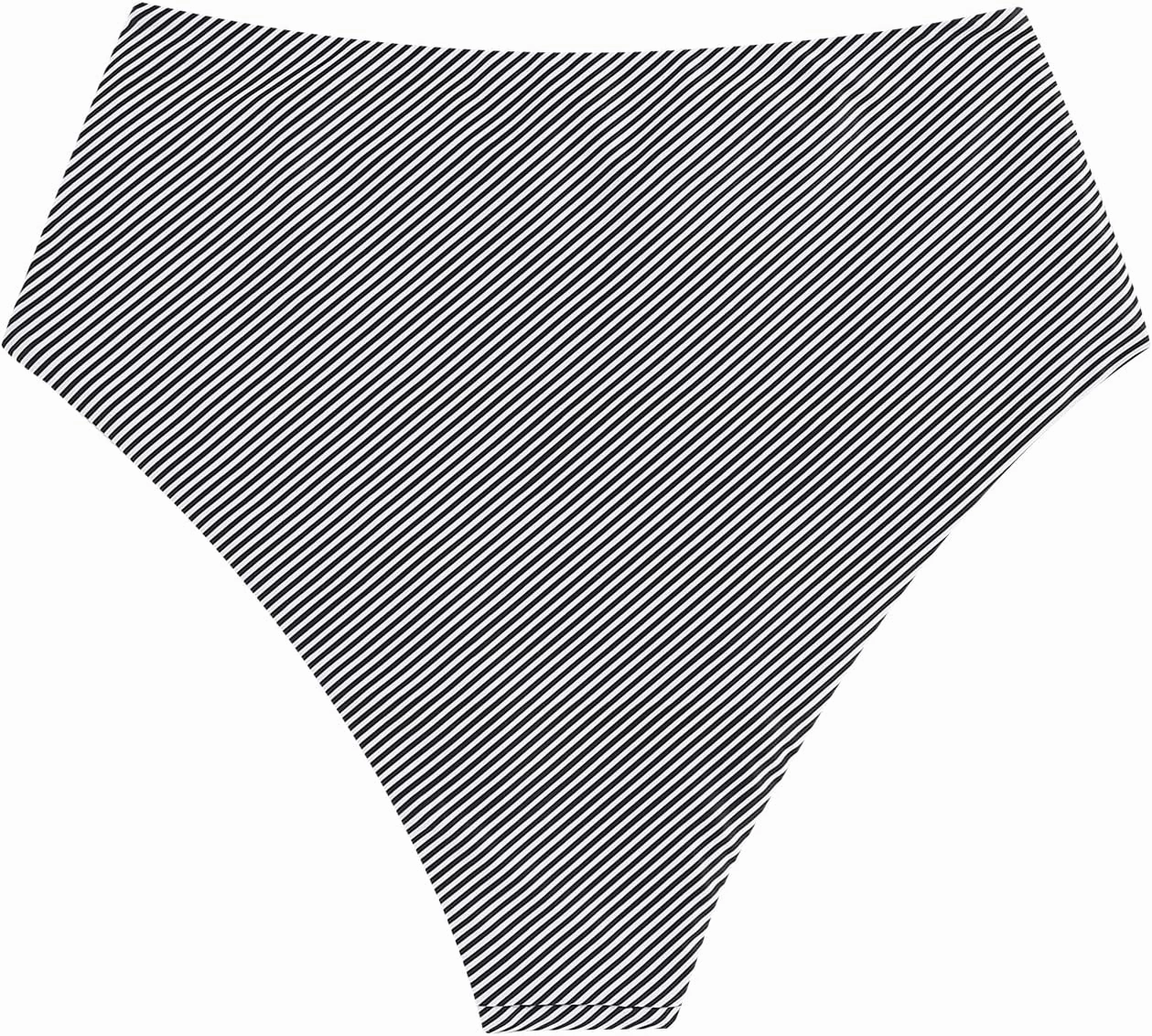 ZAFUL Women High Waisted Bikini Bottoms Ruched Swimsuit Bottom Tummy Control Bathing Suit Bottoms