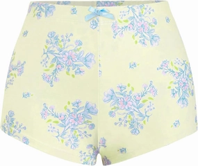 ZAFUL Women's Swim Shorts High Waisted Bow Gingham Floral Print Boyshorts Bathing Suit Swimsuit Bottoms Board Shorts