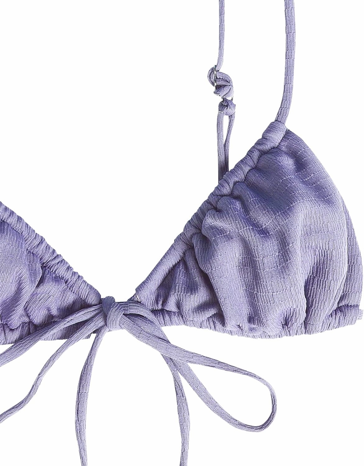 ZAFUL Womens High Cut Thong Bikini Set Swimsuits Cami String Sexy Bathing Suit