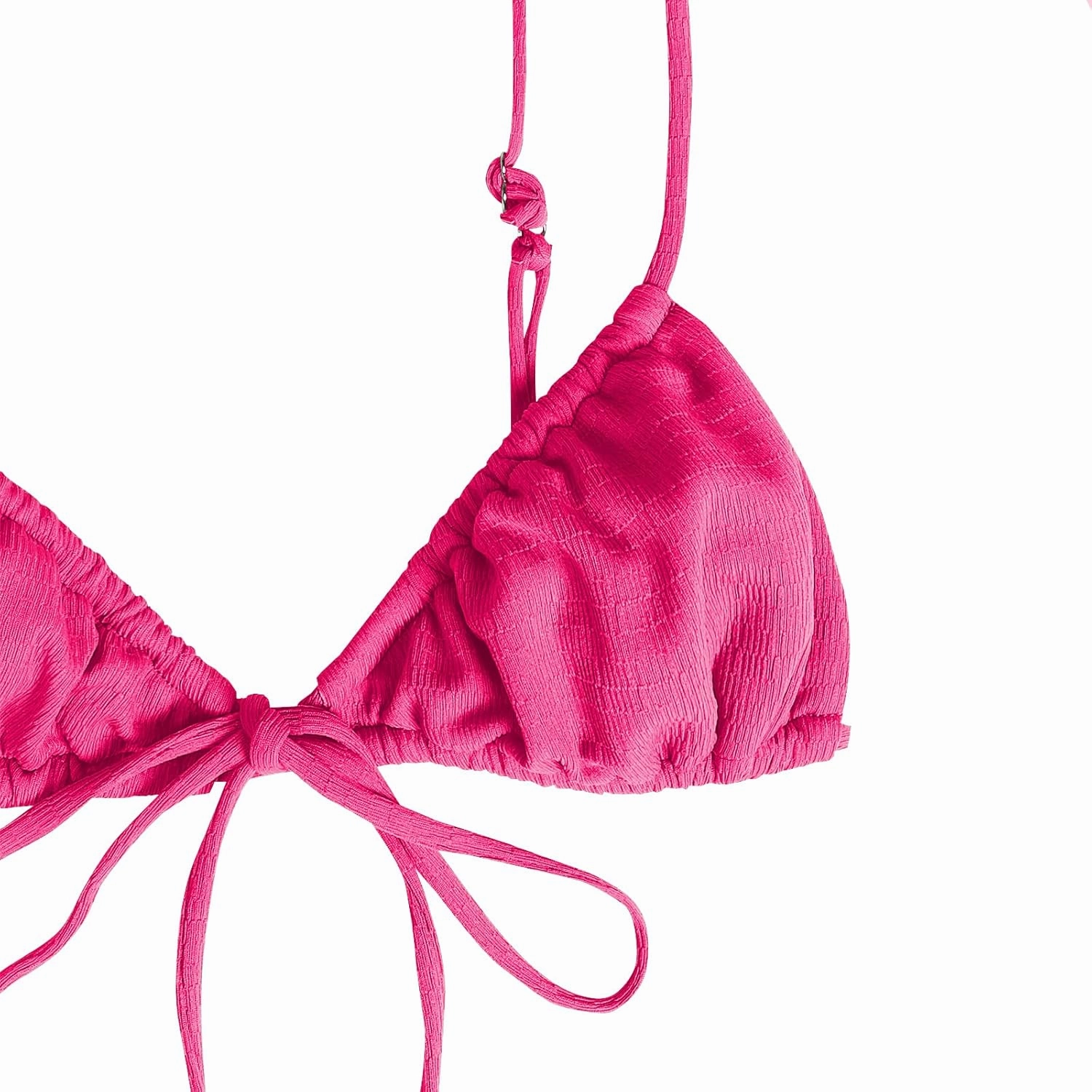 ZAFUL Womens High Cut Thong Bikini Set Swimsuits Cami String Sexy Bathing Suit