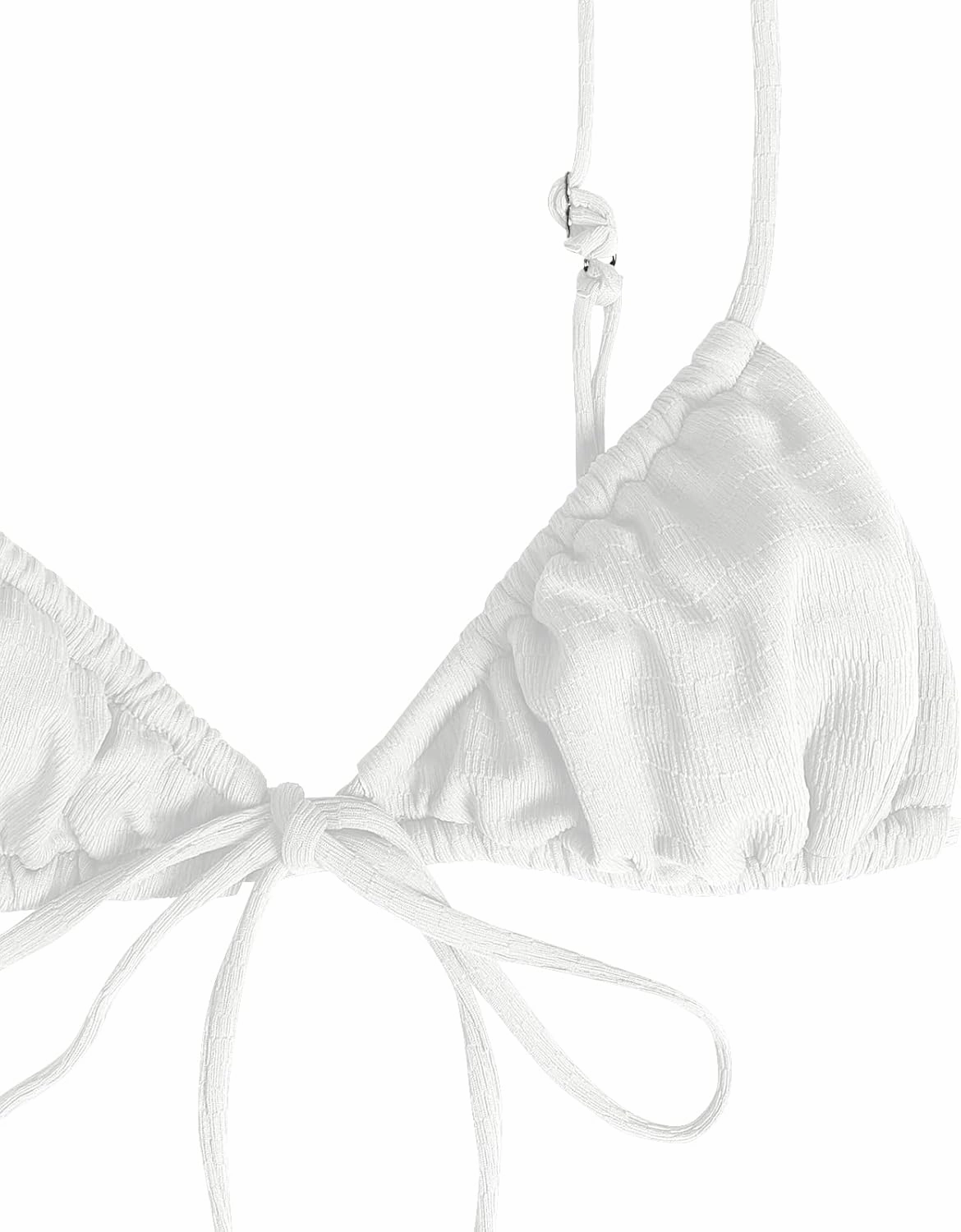 ZAFUL Womens High Cut Thong Bikini Set Swimsuits Cami String Sexy Bathing Suit