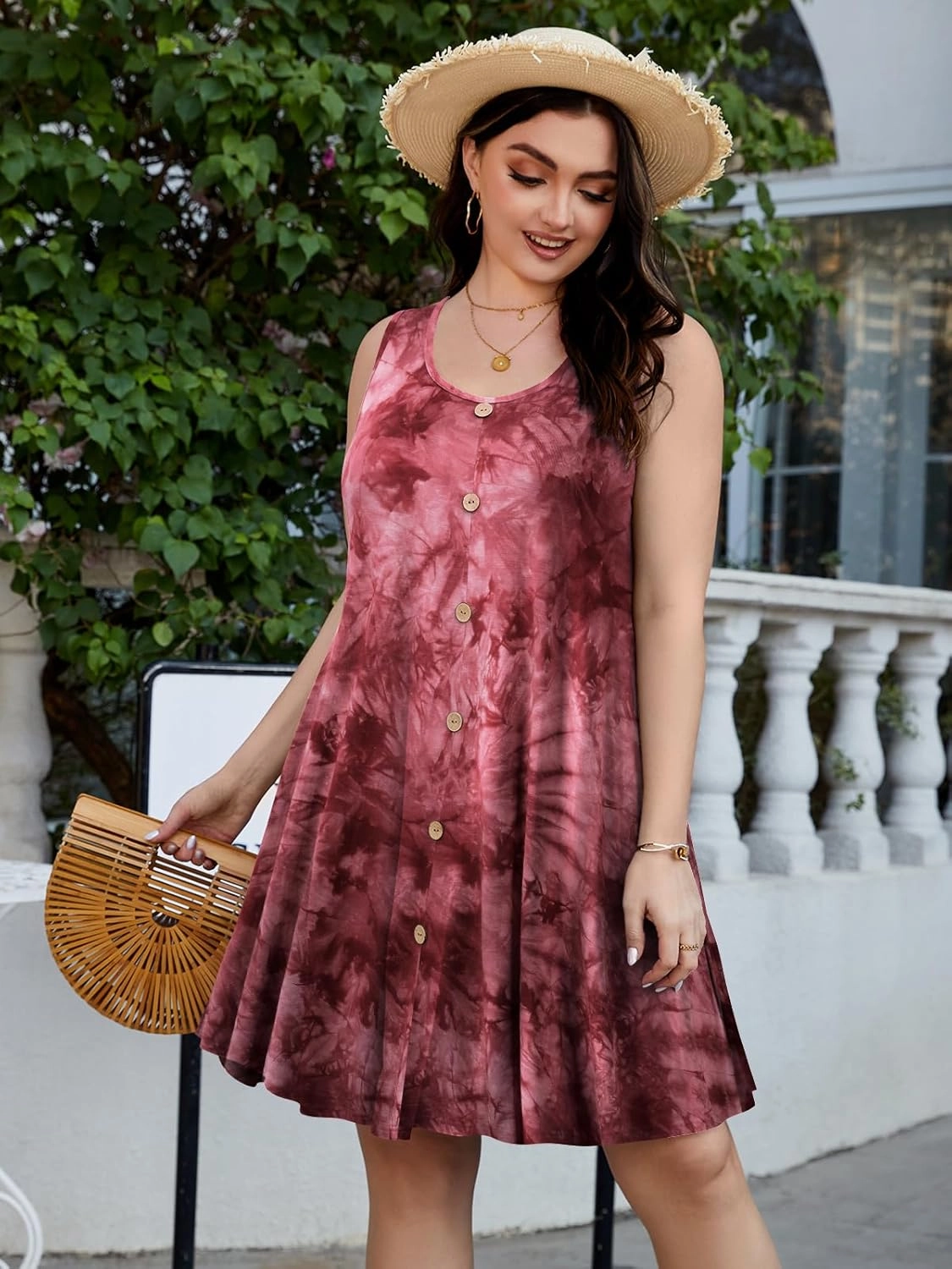 ZENNILO Women's Casual Dresses Tshirt Dresses Plus Size Summer Dresses V Neck Beach Cover Up Sundress with Pockets