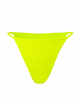 ZESTFUL Bikini Bottom | Neon Yellow