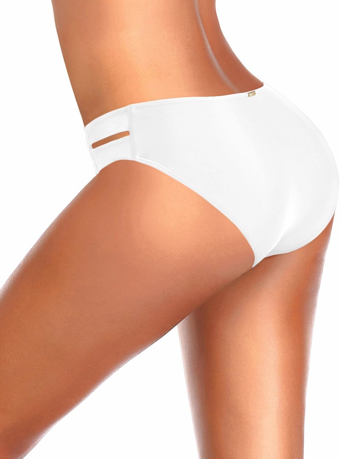 Zmart Strappy Low Rise Bikini Bottoms - Women Full Coverage Swim Bathing Suit Bottom Swimsuits Bottom