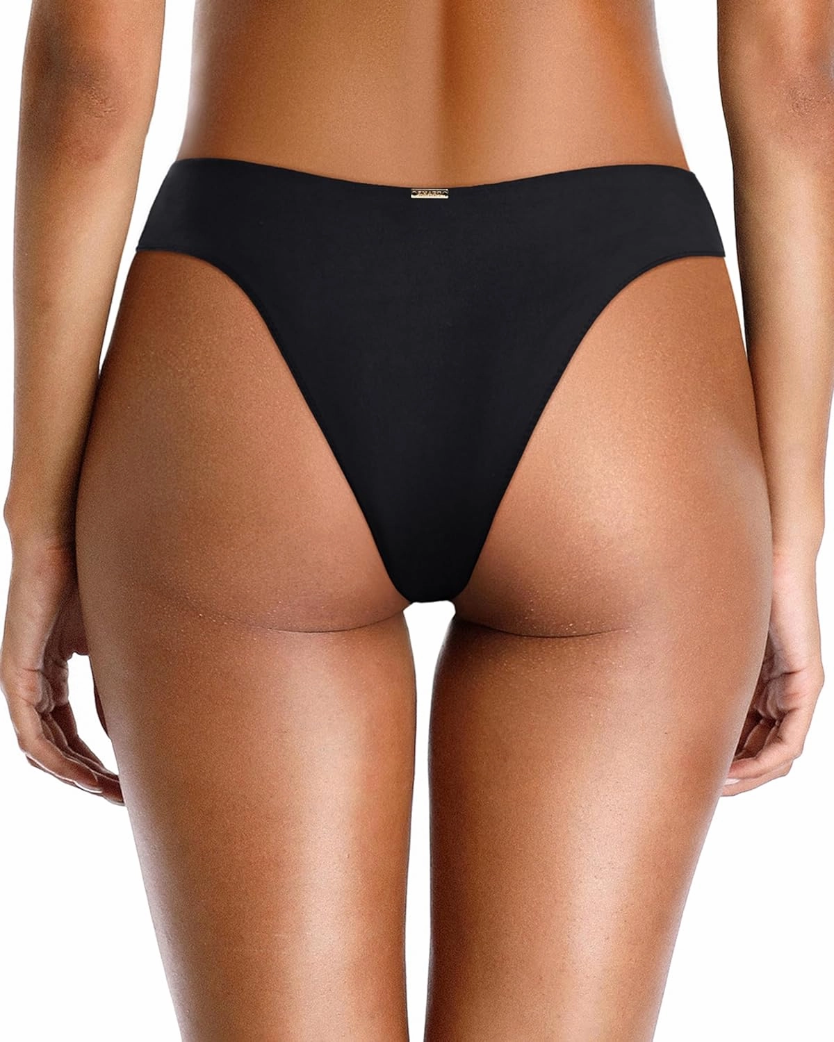 Zmart Women Cheeky Bikini Bottoms V Cut Swim Bottom High Cut Swimsuit Low Waist Low Rise Bathing Suit