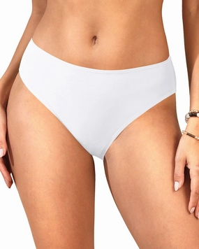 Zmart Women Full Coverage Bikini Bottoms - Mid Rise Bathing Suit Swim Bottom Swimsuit Swimwear