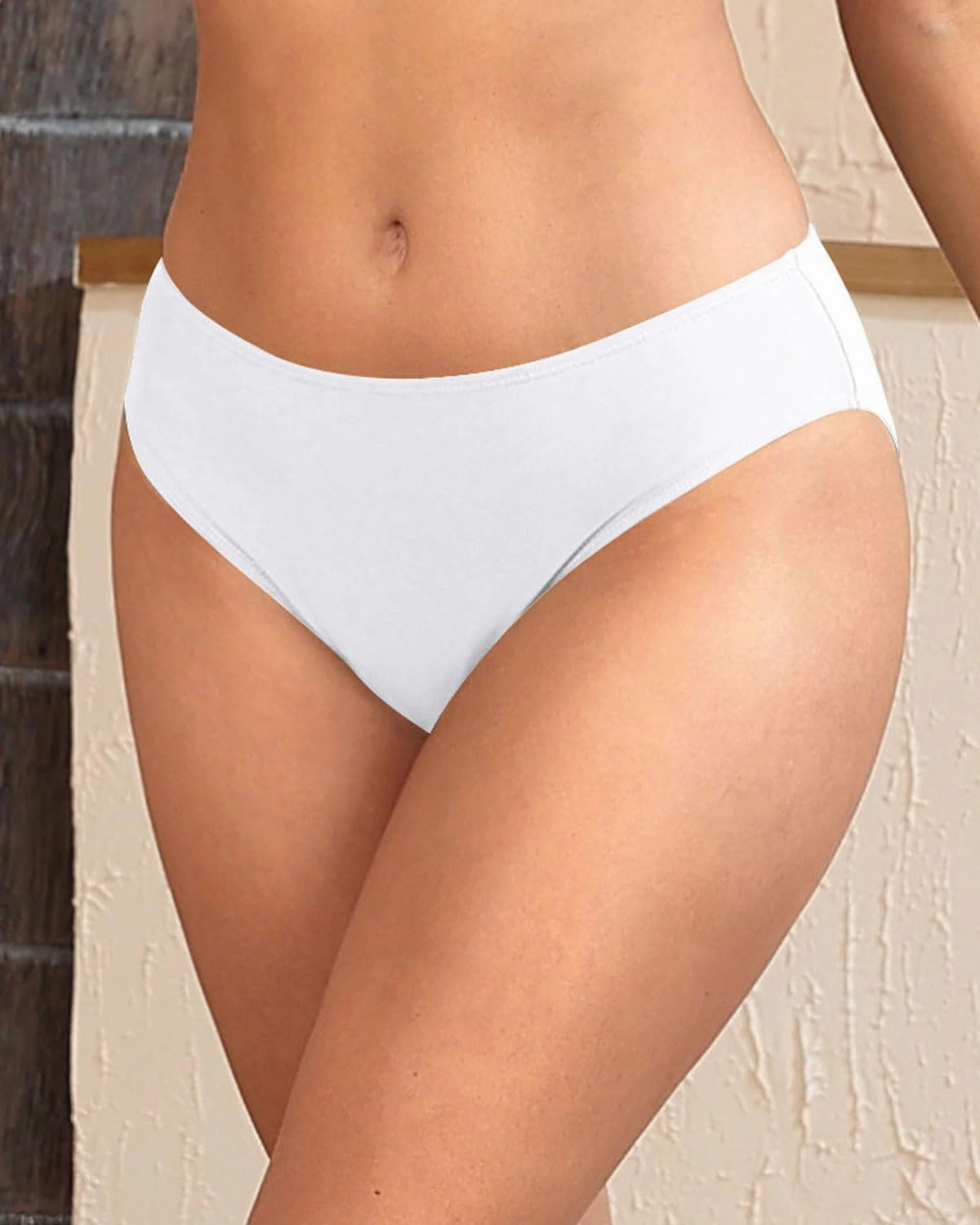 Zmart Women Full Coverage Bikini Bottoms - Mid Rise Bathing Suit Swim Bottom Swimsuit Swimwear