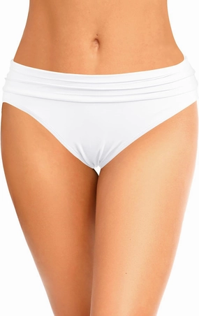 Zmart Women Full Coverage Ruched Bikini Bottoms Tummy Control Swim Bottoms Scrunch Ruffle Bathing Suit Bottom