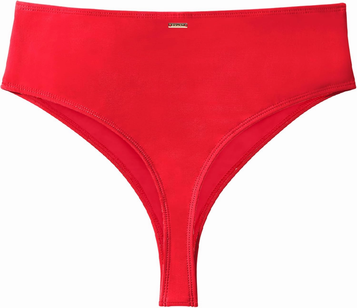 Zmart Women High Waist Thong Bikini Bottoms High Cut Swimsuit Bathing Suit Cheeky Brazilian Swimwear Bottom