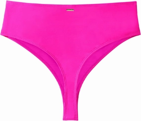 Zmart Women High Waist Thong Bikini Bottoms High Cut Swimsuit Bathing Suit Cheeky Brazilian Swimwear Bottom