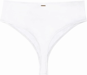 Zmart Women High Waist Thong Bikini Bottoms High Cut Swimsuit Bathing Suit Cheeky Brazilian Swimwear Bottom