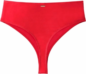 Zmart Women High Waist Thong Bikini Bottoms High Cut Swimsuit Bathing Suit Cheeky Brazilian Swimwear Bottom