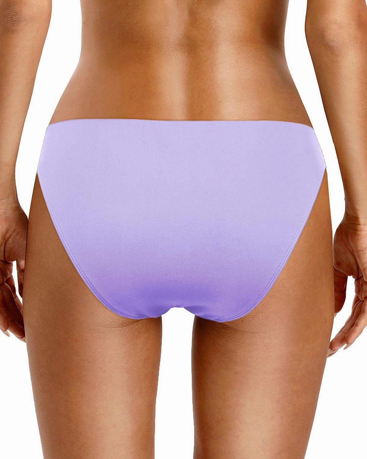 Zmart Women O Ring Bikini Bottoms Full Coverage Swimsuit Bottom Low Waist Low Rise Bathing Suit